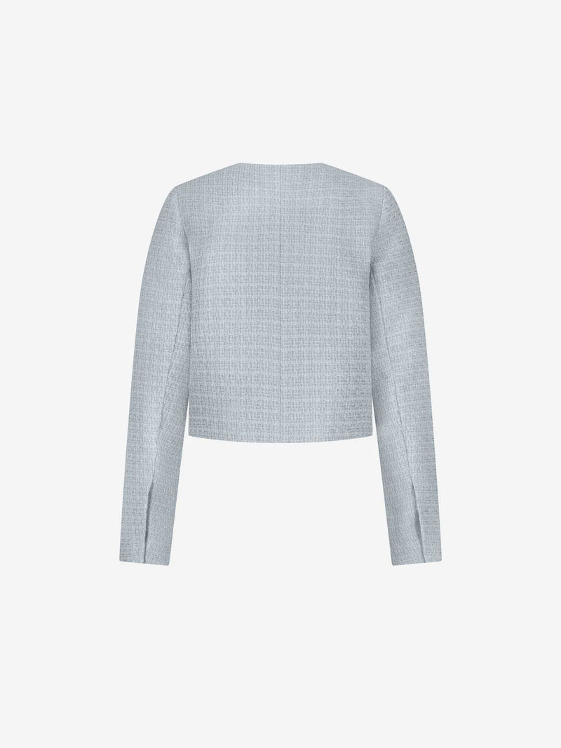 kline jacket teal blue