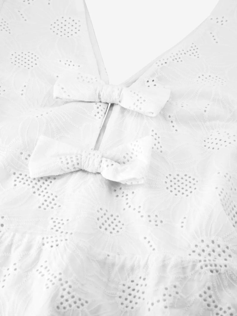 Kimora dress star white
