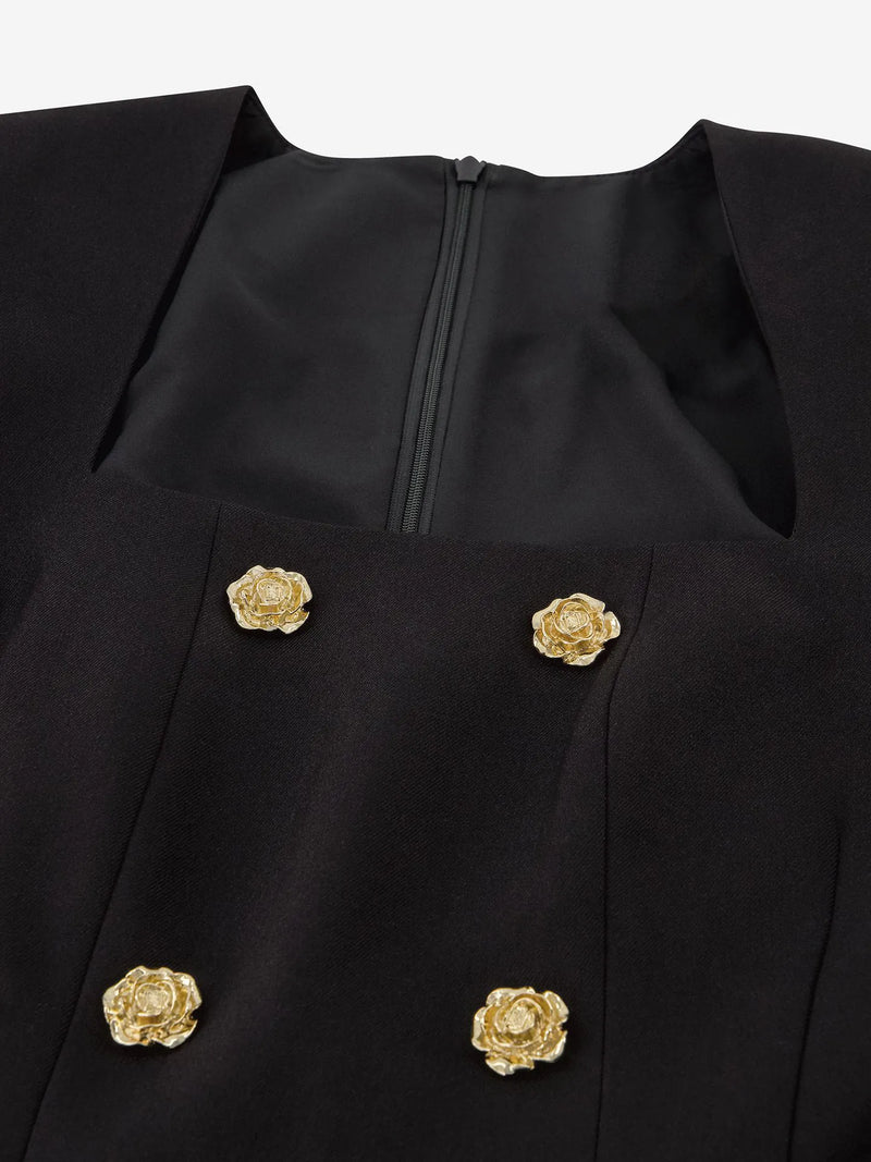 lisbon dress black