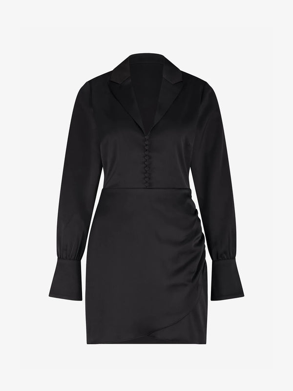 leonia dress black