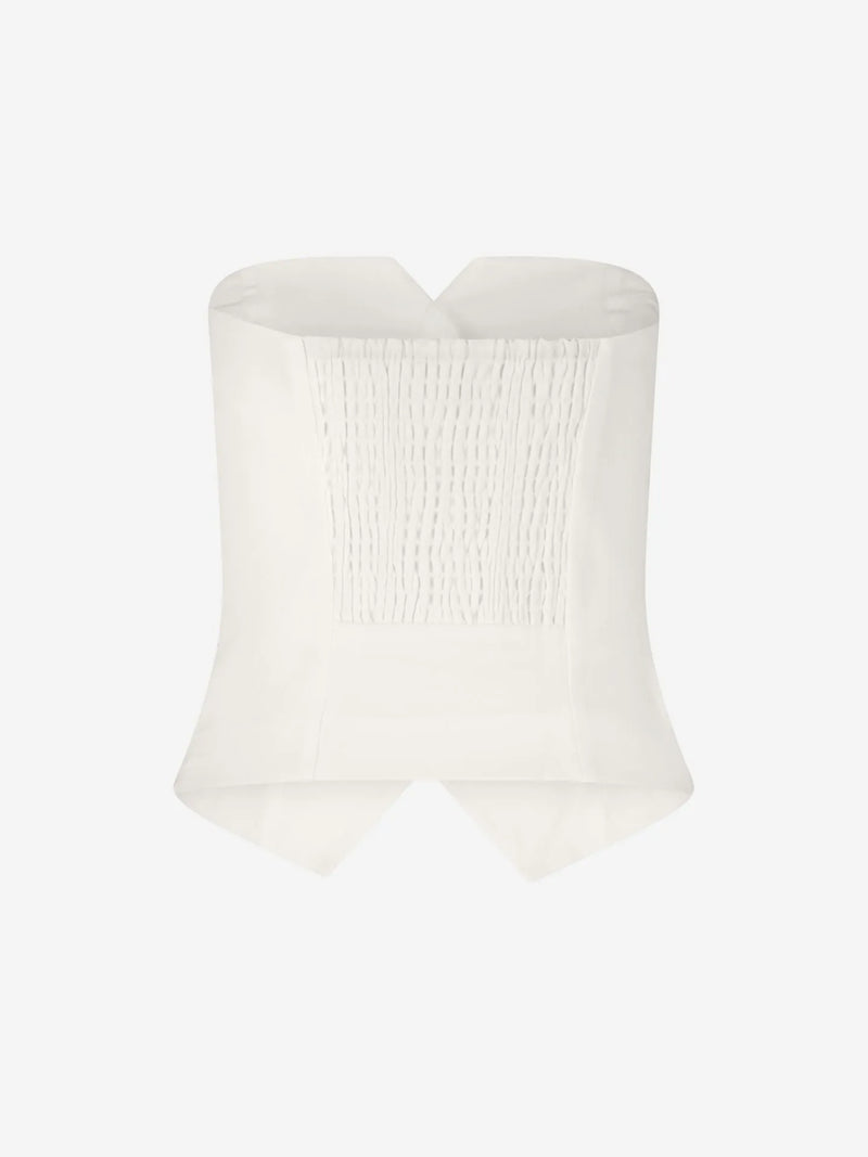 kulti top star white