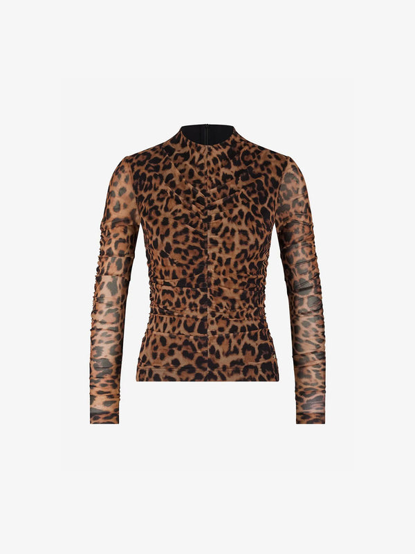 luck leopard top