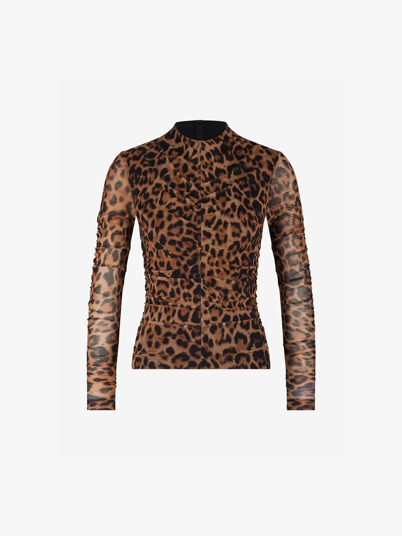 luck leopard top