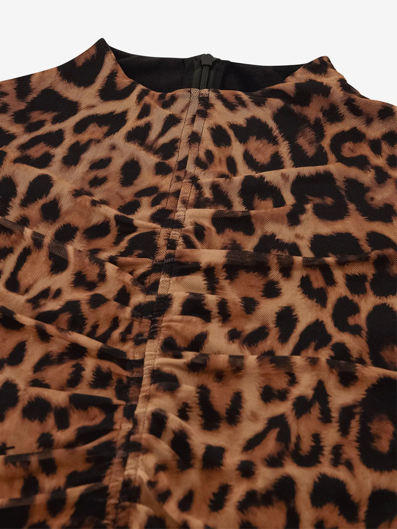 luck leopard top