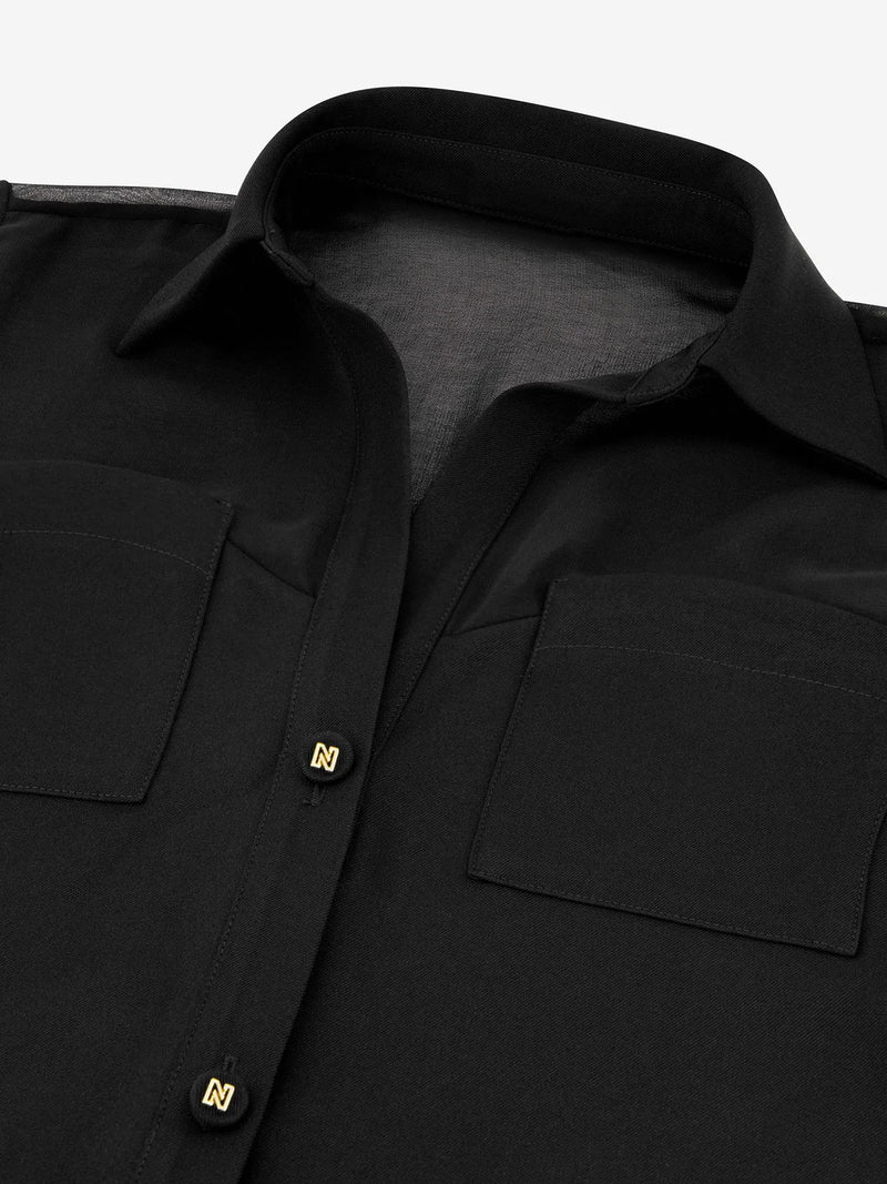 larisa blouse black