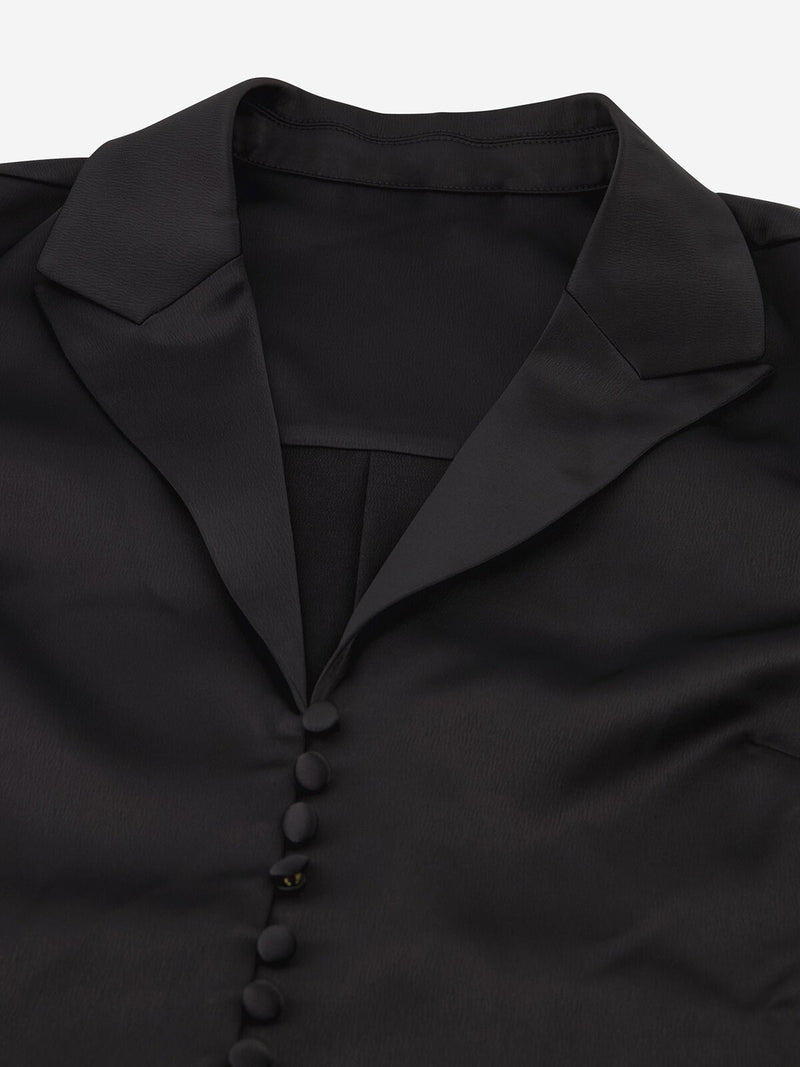 leonia blouse black