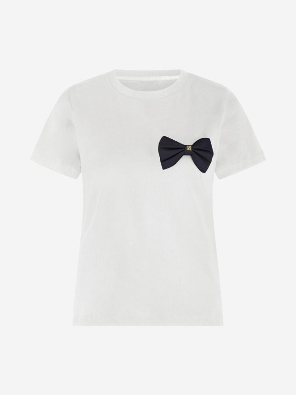 Bow tie t-shirt off white