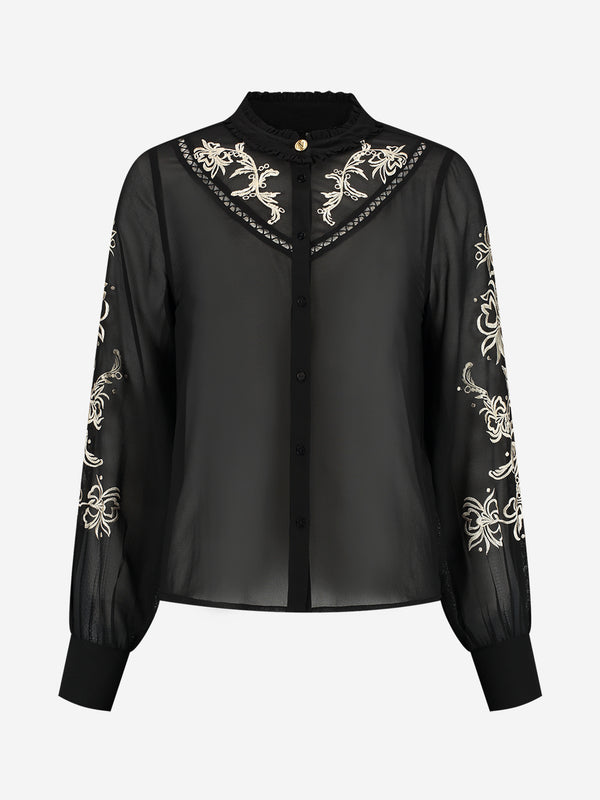 Bonaire blouse black