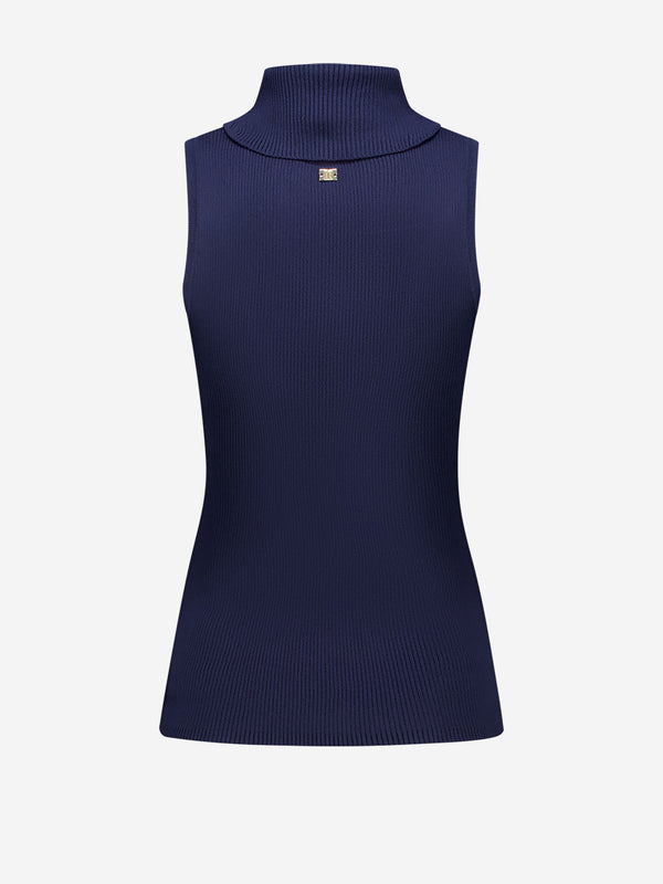 judy lee top navy