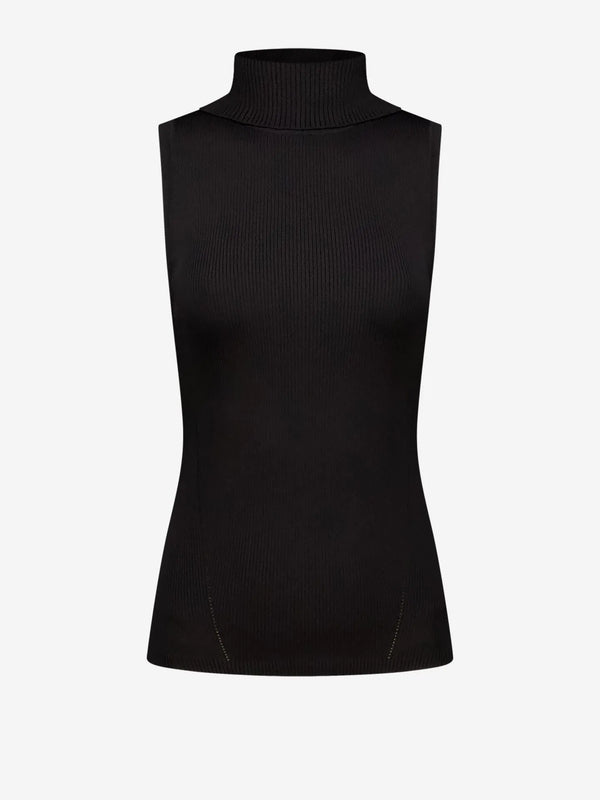 judy lee top black