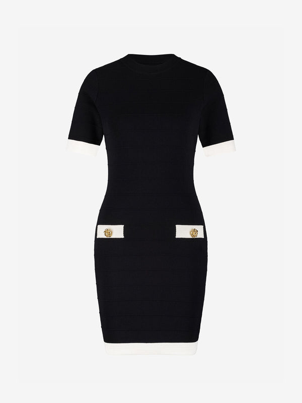laos dress black