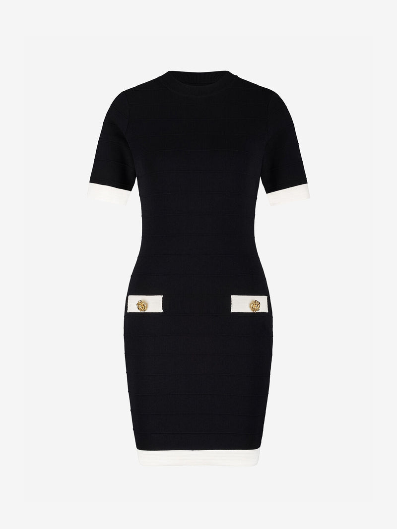 laos dress black