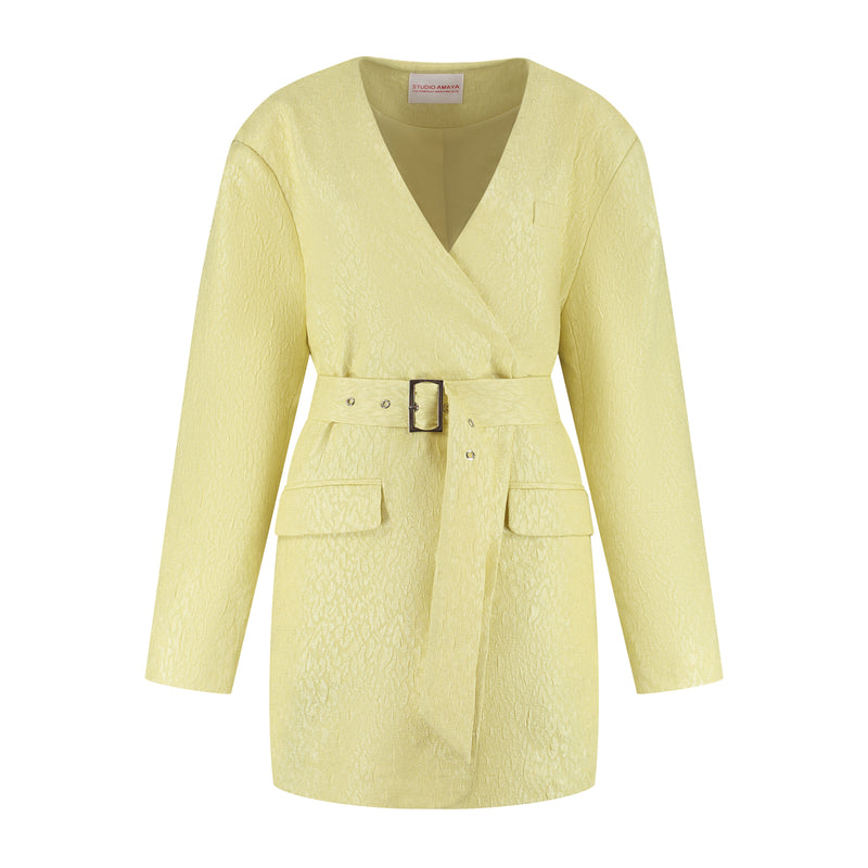 Mila blazer lime