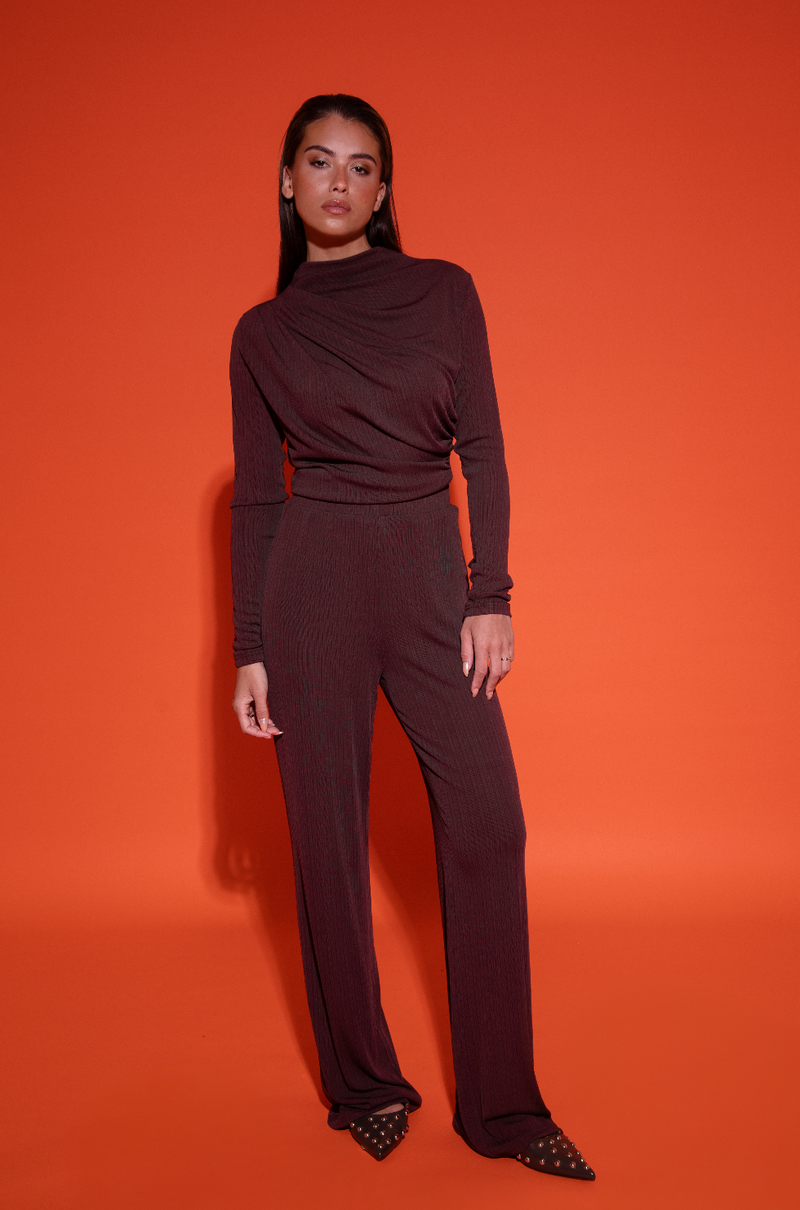 noa pants brown