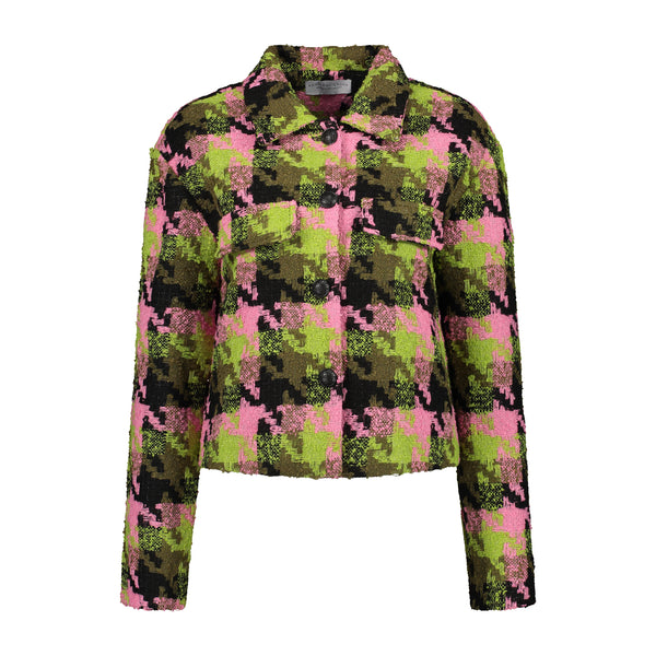 South jacket pink/lime