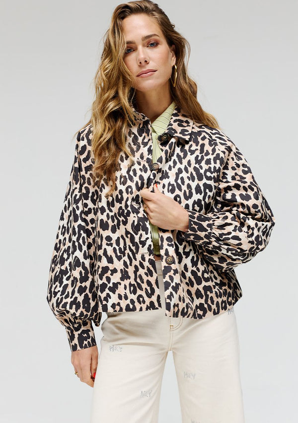 rylee jacket leopard