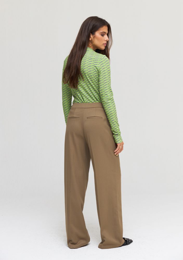 anna pants dull gold