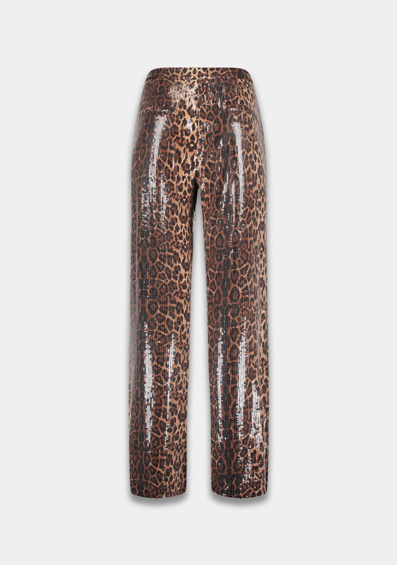 broek holly sequin leopard