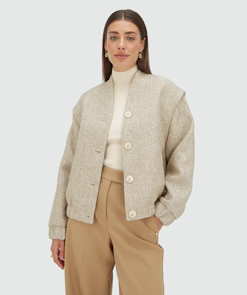 kellie oversized light brown