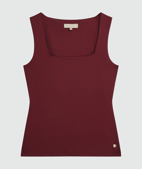 Linde top berry red