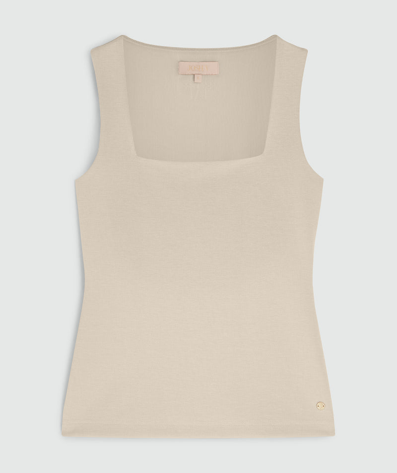 Linde top light beige