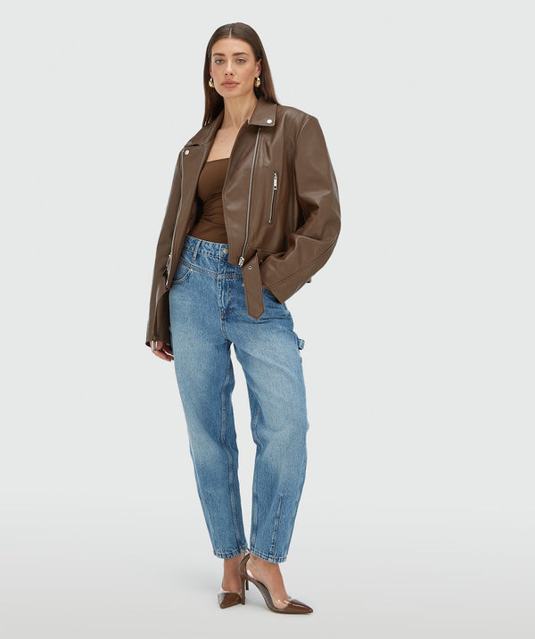 Mason dark blue denim