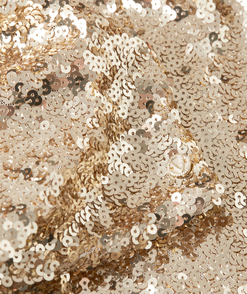 Nisha dark gold sequin