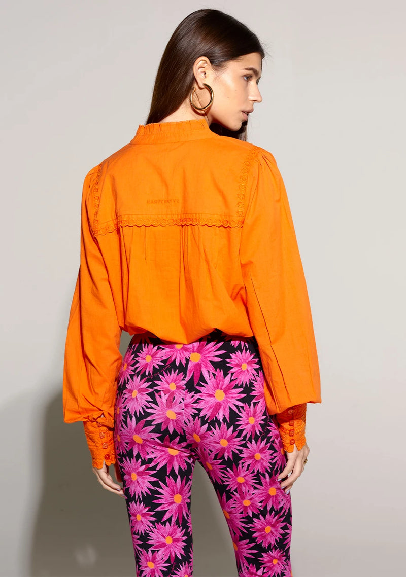 yasmine blouse orange